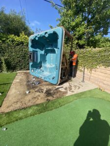What It Really Takes to Remove an Outdoor Jacuzzi