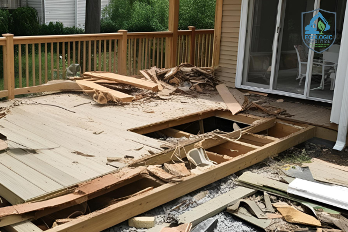 Patio, Deck Dismantling